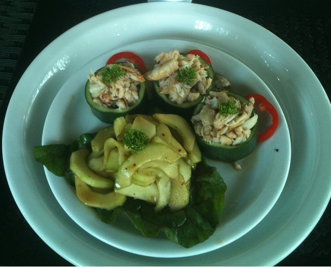 Crab Cucumber Salad